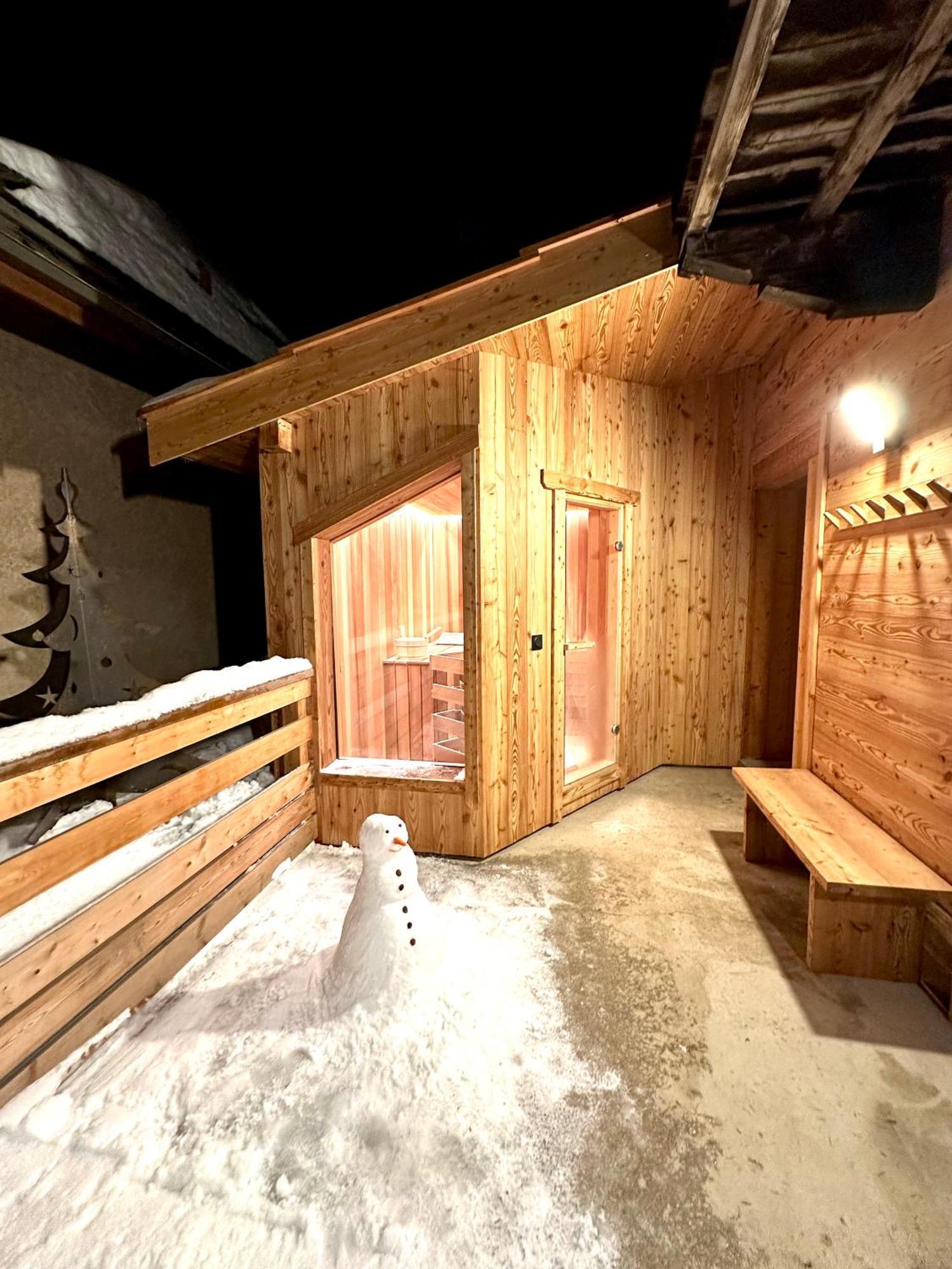 Le Janus, Pied Des Pistes, 2 Garages, Terrasse Avec Sauna Montgenevre Room photo